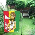 thumbnail image 1 of Bandera Hombre en bandera Jamaicana ABPHQTO Bandera de jardín 30x45 cm, 1 of 1