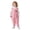 Pink, variant on Mercatoo Toddler Kids Sn𝗼w Bib Overalls Waterpro𝗼f Insulated Ski Snowbib Baby Boys Girls Winter Warm Down Long Pants Thick Ski 𝗥omper