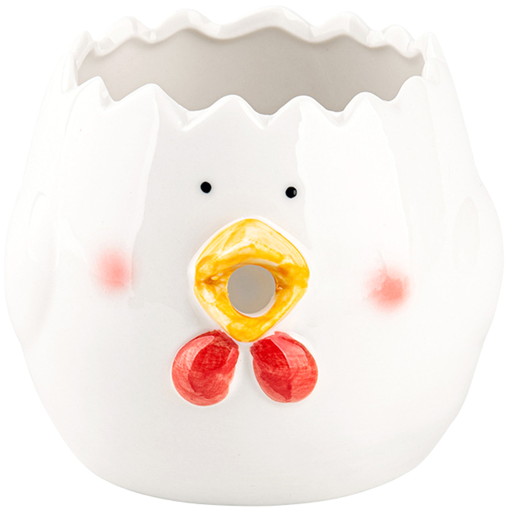 NUOLUX Chick Egg White Separator Egg Separator Ceramic Egg Separator