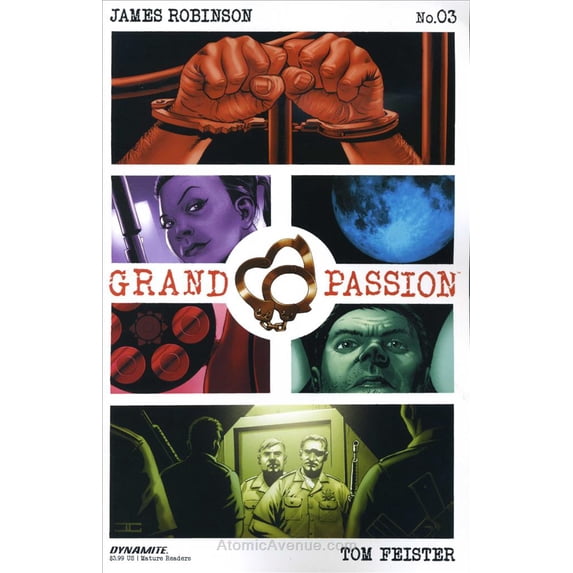 Grand Passion #3A VF ; Dynamite Comic Book