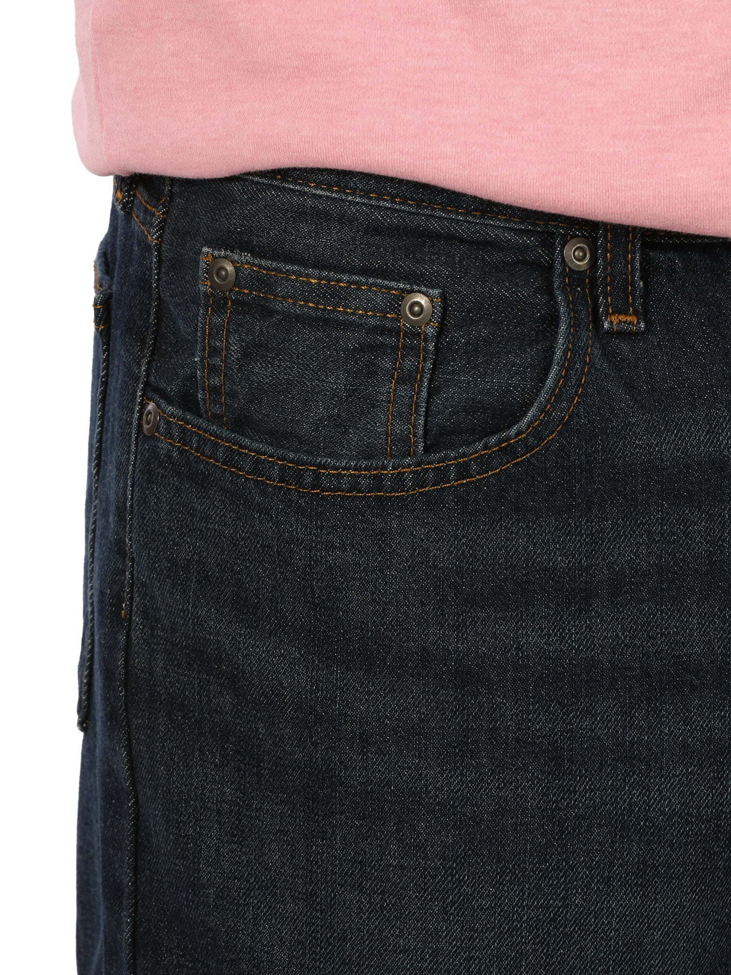 George Men's & Big Men's Regular Fit Loose Fit Jeans, Sizes 29-50