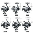 thumbnail image 4 of Proberos Spinning Reel - Interchangeable Left/Right Hand, Aluminum Spool & Rocker Arm,19.8lb max Drag Long-Lasting Performance, 4 of 22