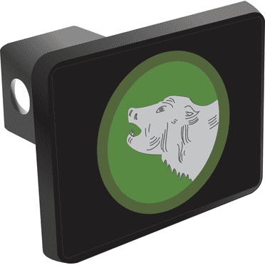U.S. Army 104th Training Division Trailer Hitch Cover