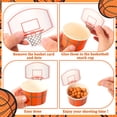 thumbnail image 4 of Vasos Sunnyray para aperitivos con forma de aro de baloncesto, 24 juegos con tarjetas, 250 ml, 4 of 6