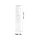 thumbnail image 2 of Airless Pump Travel Containers Lotion Container Travel White As+pp Refillable Vacuum Dispenser 8Pcs, 2 of 4