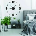 thumbnail image 4 of DESIGNICE Wall Clock,Silent Quartz Movement Kitchen Clock,Easy Installation with Self-Adhesive Backing Small Wall Clock,Style6, 4 of 4