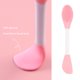 thumbnail image 4 of Cepillo de mezcla de barro de máscara de doble cara Cepillo de base cosmética de silicona para mujeres Tmvgtek Cuidado Belleza, 4 of 8