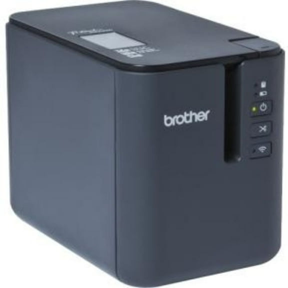 Brother P-Touch PT-P950NW Industrial Network Laminate Label Printer, Up to 36 mm Labels, Standard USB 2.0 and Serial, Ethernet, Built-in Wi-Fi, Optional Bluetooth,Black