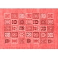 thumbnail image 1 of Ahgly Company Indoor Rectangle Abstract Red Modern Area Rugs, 3' x 5', 1 of 4