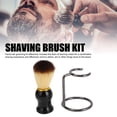 thumbnail image 3 of Brosse à Raser avec Support, Ensemble de Brosses à Raser pour Crème à Raser Savon, 3 of 7