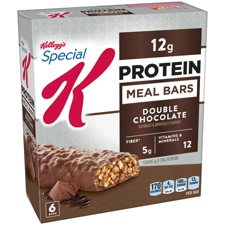 Kellogg's Special K Protein Meal Bar, Double Chocolate, 12g Protein, 6