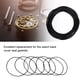 thumbnail image 1 of El Sello Sella La Tapa Posterior Del Reloj Rotekt 200 pcs Junta TóRica Sello De Goma Impermeable La Tapa Trasera Sella El Reloj Herramienta De Reparación Accesorios ANGGREK Otros, 1 of 8