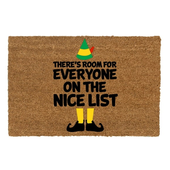 Velvet Holiday Floor Mat for Indoor and Outdoor Use Superior Dirt Resistance with Quick Water Absorption Non Safe Entryway Patio Toilet Mat