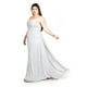 thumbnail image 2 of Vestido de noche multiformas Roman Fashion /Tallas Extras, 2001 (Gris) gris 38, 2 of 7