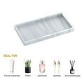 thumbnail image 5 of 100Fens Bathroom Counter Tray Vanity Tray Shatterproof Flexible Bathroom Tray Kitchen Sink Tray For Soap Bottles,Key Trinket Ring Tray, 5 of 9