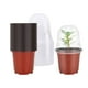 thumbnail image 4 of Maceta Para Plántulas Con Cubierta De Humedad, Maceta De Plástico Transparente Blando, Recipiente Para Jardinería, Taza Sembradora, Pequeña Placa De Inicio, Etiqueta Para Plántulas, 4 of 5