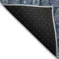 thumbnail image 3 of Addison Rugs Chantille Indoor/Outdoor Transitional Damask Navy Washable Rectangle Rug, 5' x 7'6", 3 of 6