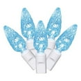thumbnail image 1 of Vickerman 100 Teal C6 LED Light on White Wire 34' Christmas Light Strand, 1 of 1