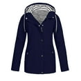 thumbnail image 1 of Women's Checkered Hooded Anorak Jacket Two Piece Set Outdoor Mountaineering Windbreaker For Autumn Winter, 1 of 3