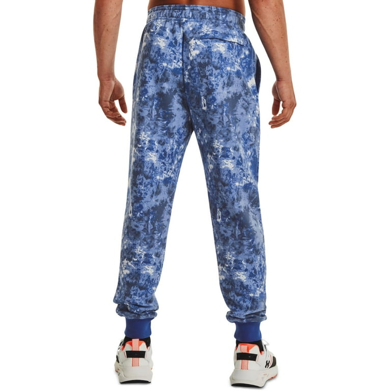 Under Armour Rival Fleece Joggers Trousers in Blue