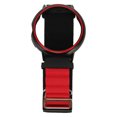 thumbnail image 5 of Correa de reloj con bucle tejido de nailon elástico con carcasa protectora de plástico para Google Pixel, carcasa negra, roja y negra y roja, 5 of 5