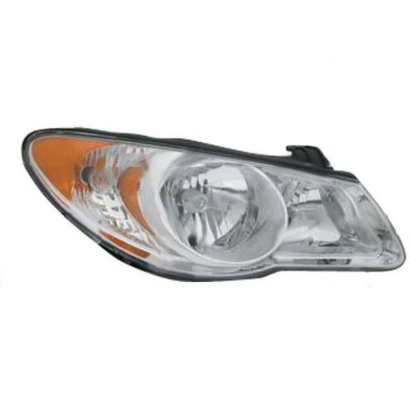 Right Headlight Assembly - Compatible with 2007 - 2009 Hyundai Elantra 2008