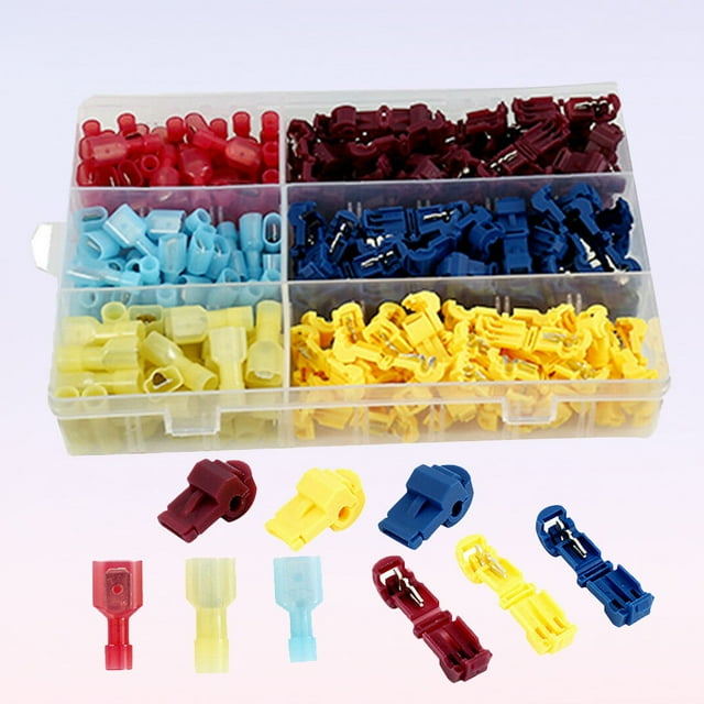 HAMPPLIES Connecteur de Fil Thermorétractable 200 Pcs Applications Marines Connecteurs de Fil 3.5X0.5Cm