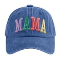 thumbnail image 4 of Mama Hat Mama Letter Embroidered Baseball Cap Mother's Day Gift Mother Hat, 4 of 4
