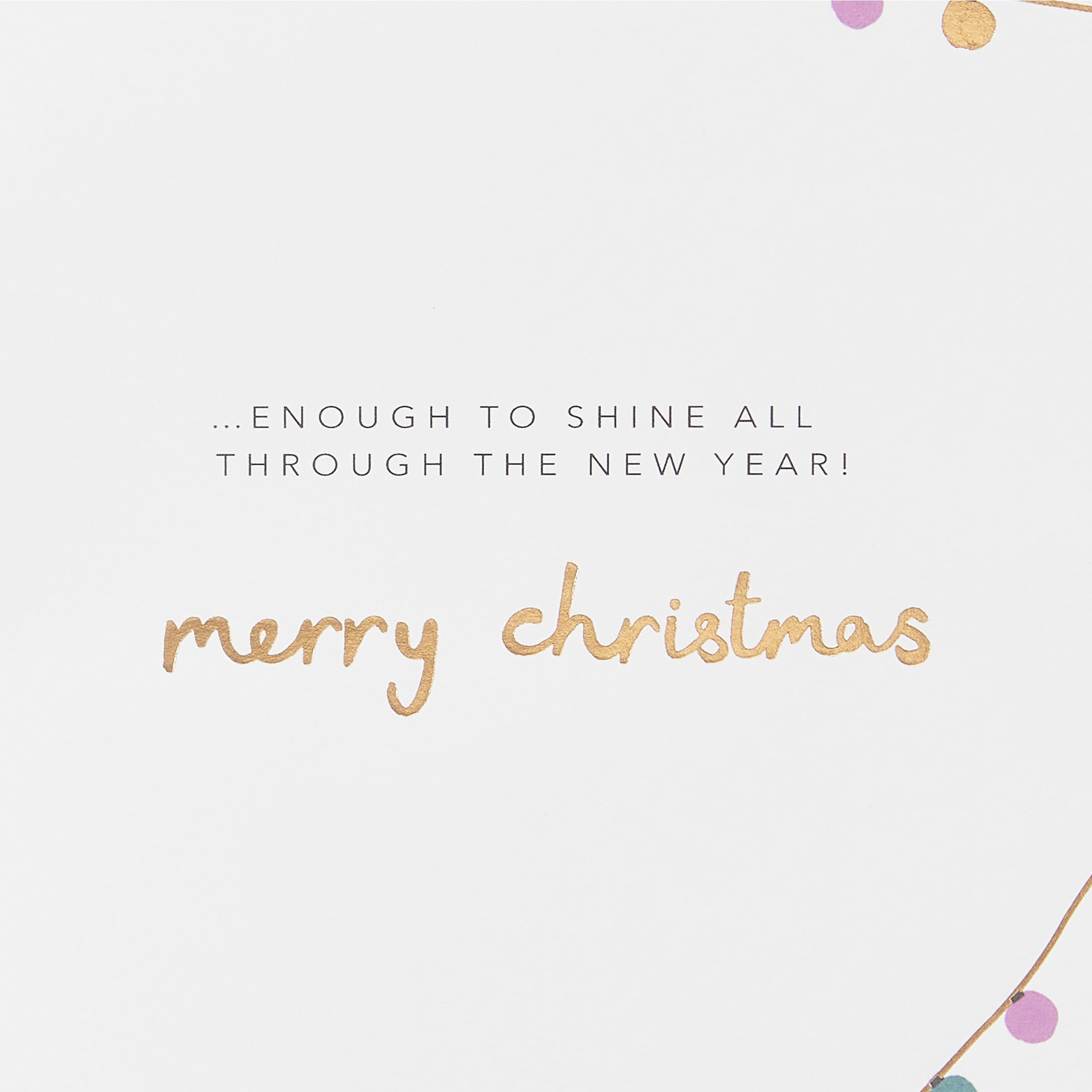American Greetings Christmas Card for Anyone, Reindeer (Enough Shine)