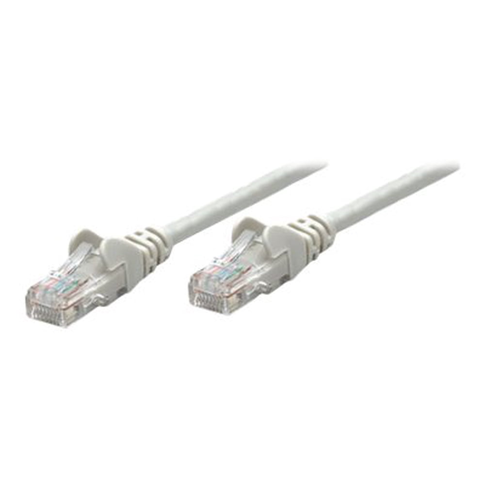 Intellinet Network Patch Cable Cat5e 0 5m Grey CCA U UTP PVC 