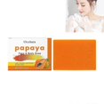 thumbnail image 1 of Papaya Soap Face & Body Wash, Skin Brightening Papaya Soap Bar, Reduce Dark Spots, Acne, Cleanse Scars & Even Skin Tone, Turmeric, Kojic Acid & Essent, 1 of 5