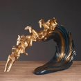 thumbnail image 1 of xinxixnxx Ornement de Cheval de Statue de Chevaux Décoratifs pour Ornements de Richesse de Table Mobilier Classique à Collectionner, 1 of 9