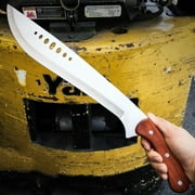 21" Book Of Eli Machete Kukri Blade Fixed Knife Machete Survival Outdoors Camping