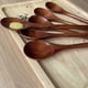 thumbnail image 5 of Juego de Cucharas de Madera para Cocinar, Cucharas Mezcladoras de Madera de Manejar de 13 Pulgadas para Agitar Y Hornear, Utensilios de Cocina de 12 Piezas, 5 of 5