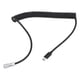 thumbnail image 2 of Cable en espiral USB C Flexible ANGGREK Con Conector de Autobloqueo de 2 Pines Carga Rápida Para cámara, 2 of 8