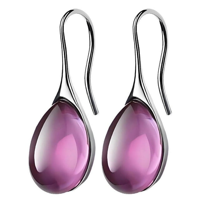 Bamboohart Earrings Geometric Waterdrop Design Piercing Earring Lightweight Alloy Material Aretes De Mujer Style3