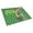 Fawn, variant on Gray Italian Greyhound St. Patrick's Day Glass Cutting Board Large 12 in x 15 in