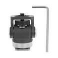 thumbnail image 1 of EeaseCA Mini Ball Head Hot Shoe Mount Adapter 360° Rotatable 1/4" Tripod Head Mount, 1 of 7