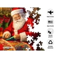 thumbnail image 3 of Springbok 1000 Piece Quilting Santa Jigsaw Puzzle for Adults - Made in USA, 3 of 8