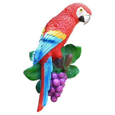 

Hxdcxing Command Hookshooks Parrot Hook Home Decoration Gardening Landscape Sculpture Resin Crafts (A One Size)