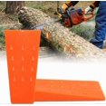 thumbnail image 1 of 2 Pcs Plastic Felling Wedges Tree Cutting Wedges Chainsaw Supplies Chainsaw Accessories Logging Tools, 1 of 5