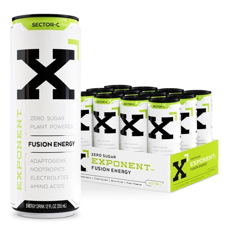 Exponent Energy Beverage Energy Sector C 12 Fl Oz (Pack Of 12)