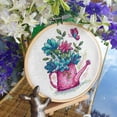 thumbnail image 1 of Beautiful Flowers SM-284 Counted Cross-Stitch kit by MP Studia, 1 of 3