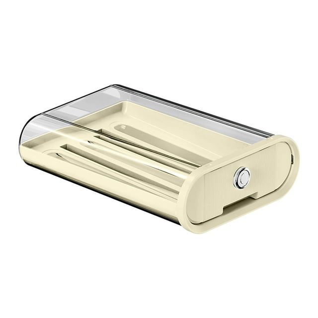 Ohufall Étagères de Rangement pour Œufs Réfrigérateur Boîtes de Rangement pour Œufs avec Couvercles Grande Capacité Visible Tiroir de Qualité Alimentaire Roulant