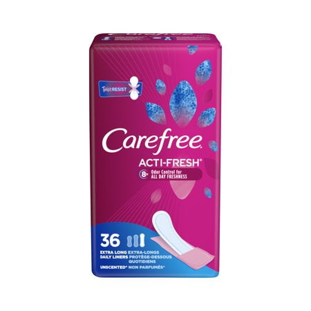 Carefree Acti Fresh Body Shape Extra Long To-go Pantiliners