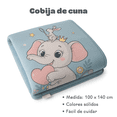 thumbnail image 3 of Cobija Cobertor Para Bebe De Tela Cálida, Ligera Suave, 3 of 3