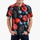 thumbnail image 1 of Fotbe Variety Of Fruits And Berries Camiseta Polo de Golf para Hombre con Estampado – Camisa Deportiva Transpirable con Cuello Abotonado-X-Large, 1 of 6