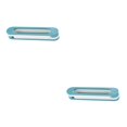 thumbnail image 1 of Bearachild Estante para zapatillas de baño plegable múltiple, impermeable, para baño, pared de baño, escurridor, estante plegable para Azul 2piezas, 1 of 6