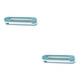 thumbnail image 3 of Kearding Estante para zapatos 3 en 1, colgador de zapatillas de PP, estante de almacenamiento de toallas plegable montado en la pared para el Azul 2piezas, 3 of 6