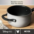 thumbnail image 6 of Disney 100 Nonstick Induction 4 Piece Pots and Pans Set, Steamboat Willie Edition, 6 of 18